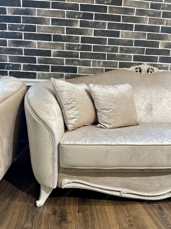 Диван Мокко угловой 3-у-2 бежевый | изображение 10