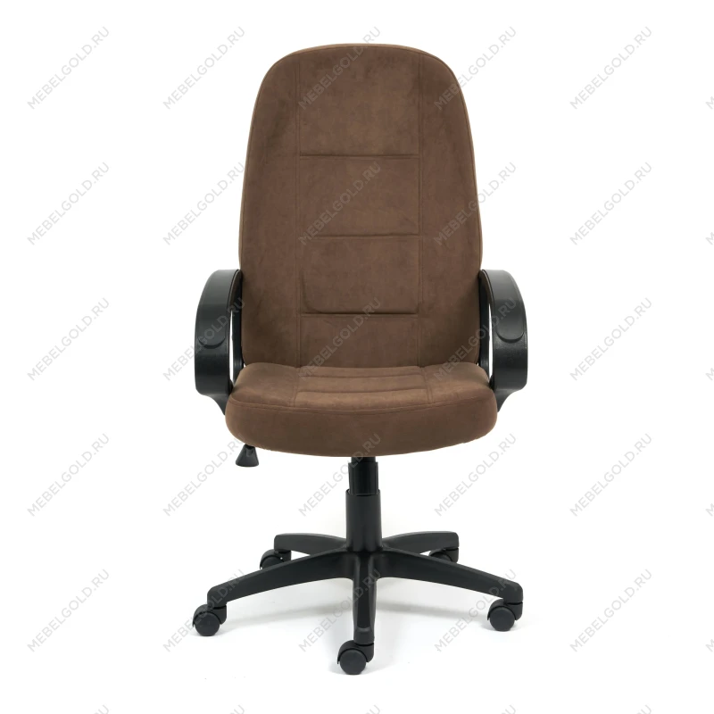 Кресло СН747, флок, коричневый, 6 | изображение 1