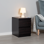 МАЛЬТА тумба ИКЕА / IKEA 2 ящика 40х54 Дуб Венге | изображение 5