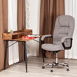 Кресло СН9944 (22) хром, флок, серый, 29 | изображение 11