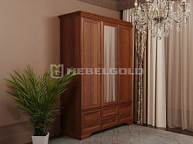 Шкаф Кентаки SZF5D2S каштан