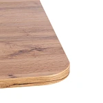 Стол обеденный SMART, ЛДСП, 105-140х68,6х75 см, Дуб вотан/Белый | изображение 8