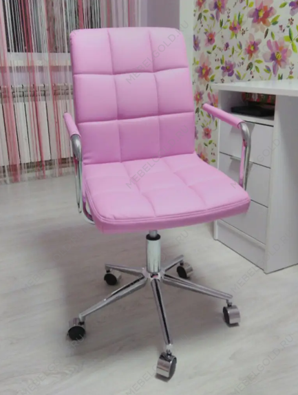 Кресло компьютерное Signal Q-022 (розовый) | изображение 3