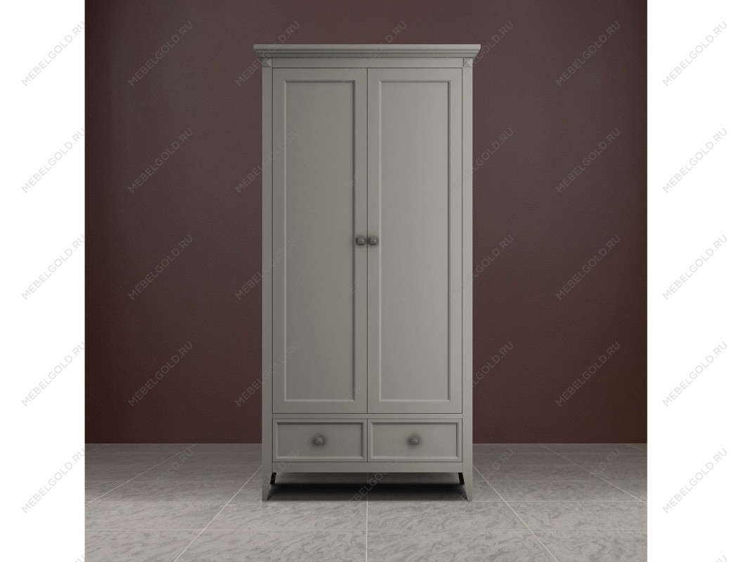 Шкаф двухстворчатый Manhattan (Серый) | изображение 3