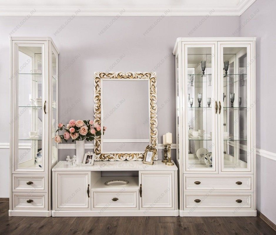 Зеркало Натали белый глянец (гостиная) | изображение 4