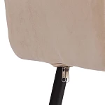 Стул обеденный Sweet, LT, флок, бежевый/черный, 7, 41х55х88 см | изображение 8