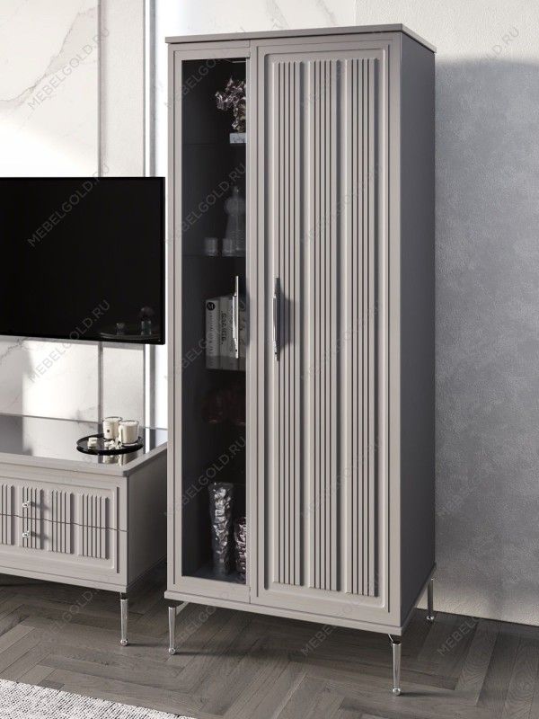 Гостиная Замира 2+тв+2 серый | изображение 4