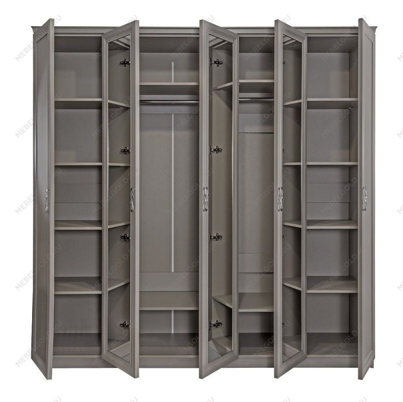 Шкаф Мишель Лайт 5-дверный серый камень | изображение 3