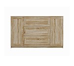 БРИМНЭС / СИРИУС тумба ИКЕА / IKEA 2 двери и 3 ящика 156х95 сонома | изображение 1