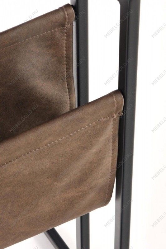 Стол журнальный Halmar COMPACT (дуб золотой/черный) | изображение 5