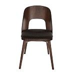 Лобня - Стул Антверпен коричневая ткань + спинка и ножки орех | изображение 2