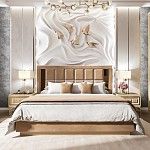 Кровать Замира 180x200 см бежевый | изображение 3