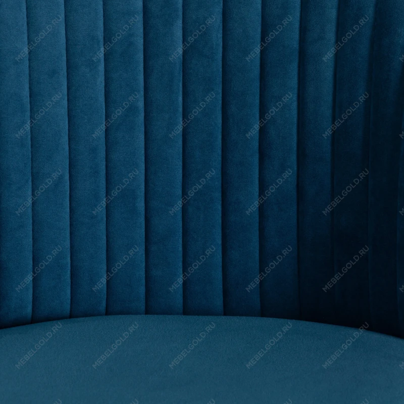 Кресло MELODY, флок, синий, 32 | изображение 6