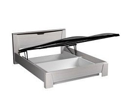 Кровать Люкс 1600 с подъемным механизмом, Гарда Prime (1674*2142*876), Дуб Винтерберг