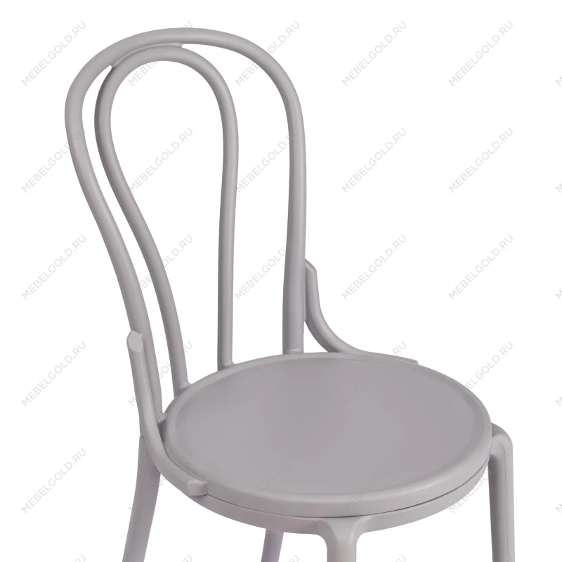 Стул THONET (mod. PL62)/1 шт. в упаковке, пластик, 42 x 52 x 89 см, Grey (Cерый) 09 | изображение 7