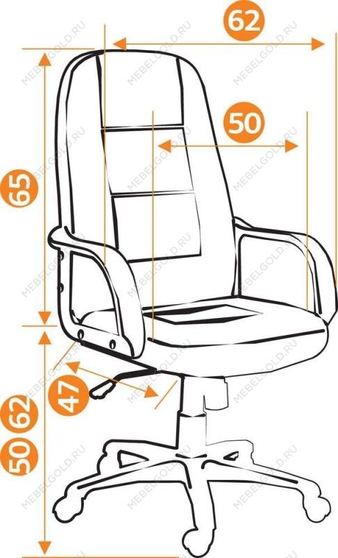 Кресло СН747 Черный, ткань | изображение 3