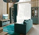 Центральный склад - САГА стеллаж 50 темно-бирюзовый/ясень | изображение 5