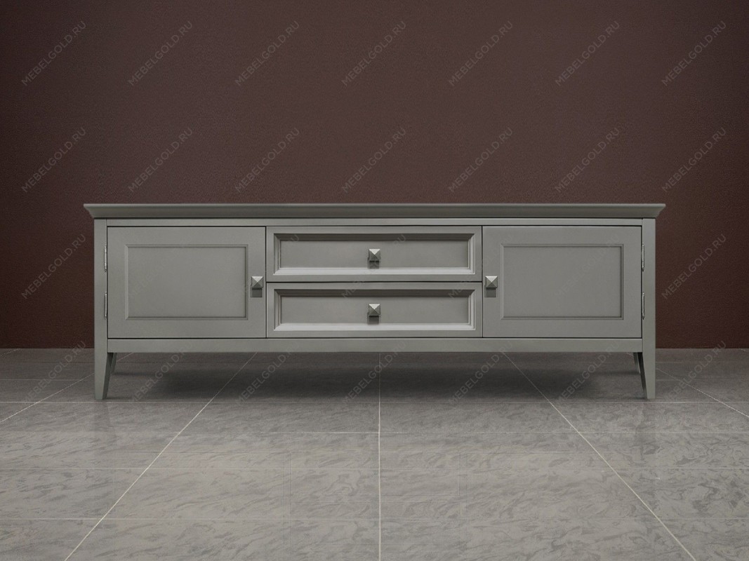 Тумба ТВ 2 ящика 2 дверцы Manhattan (Серый) | изображение 1