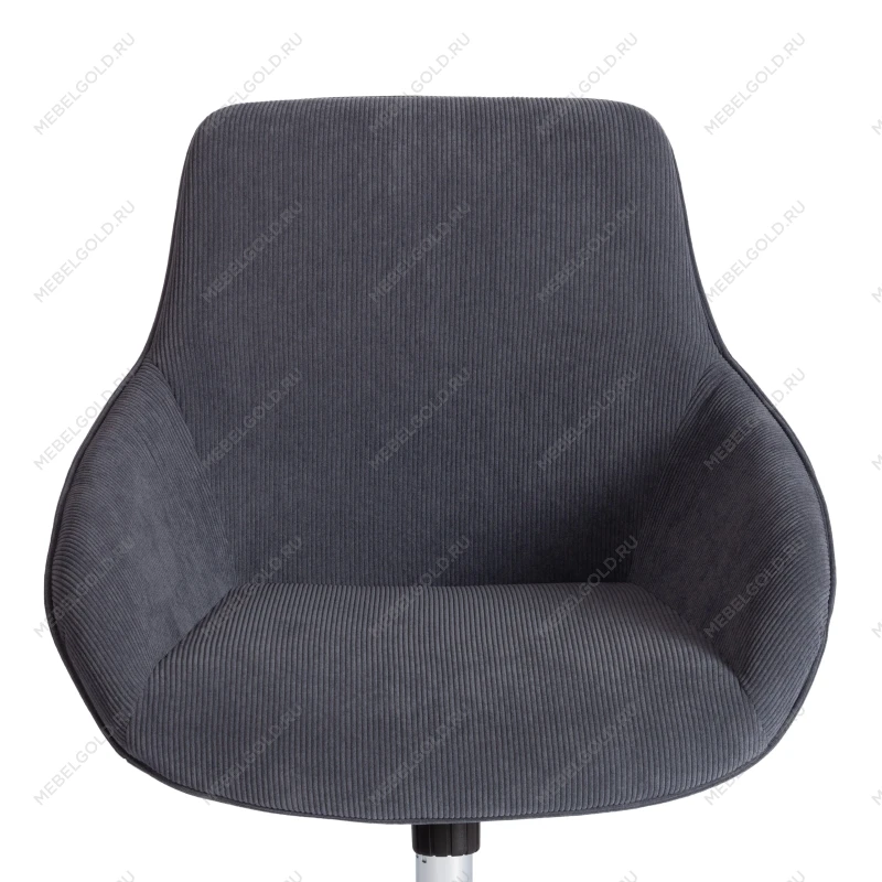 Кресло DUBLIN хром, вельвет, графит | изображение 5