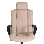 Кресло OXFORD хром, флок, бежевый, 7 | изображение 5