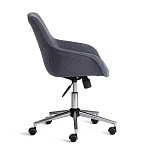 Кресло DUBLIN хром, вельвет, графит | изображение 1