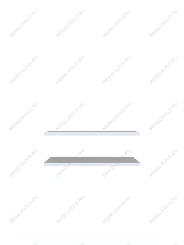 Комплект полок шкафа МОБИ (MOBI) POL/50/35 (2 шт.) к шкафу REG/50, белый | изображение 1
