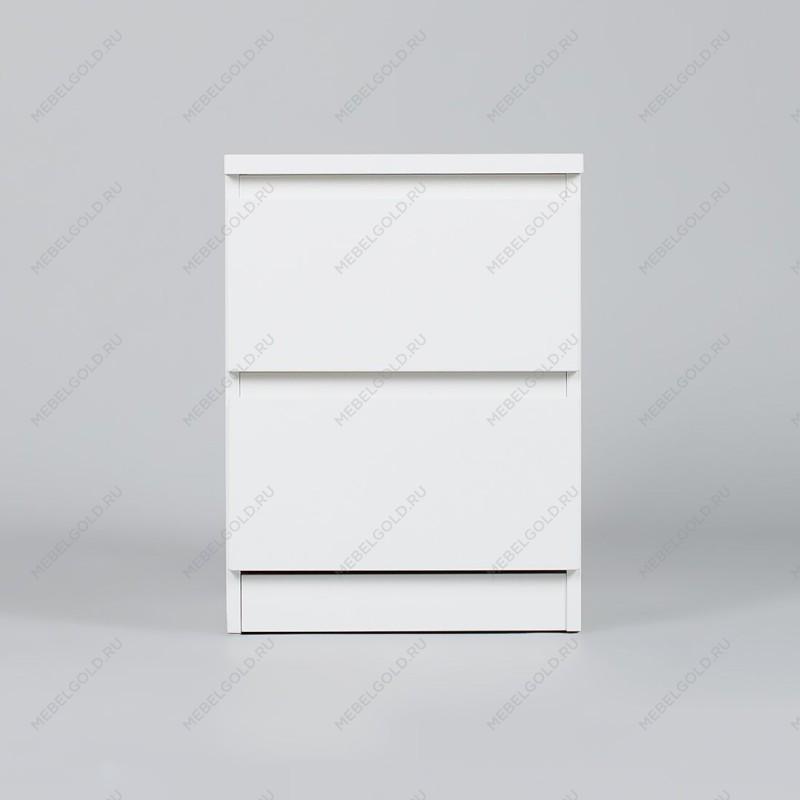 МАЛЬТА тумба ИКЕА / IKEA 2 ящика 40х54 белая | изображение 2