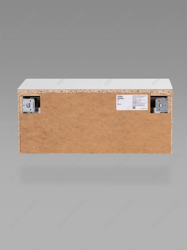 Тумба прикроватная подвесная Варма 50х21х30, белая | изображение 6