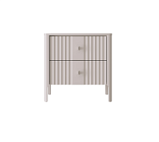 Тумба прикроватная Далия KOM2S персидский жемчуг