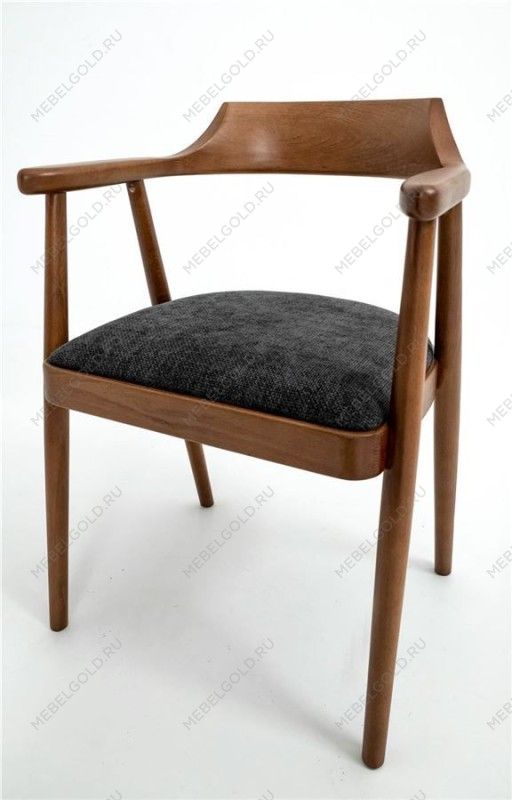 Полукресло венское Mercurius (светлый орех/ткань Графит) | изображение 6