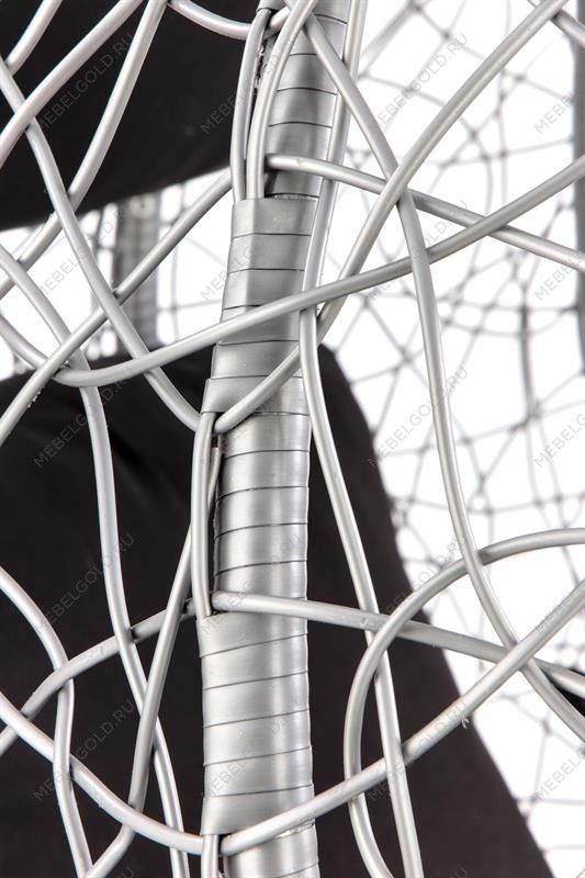 Кресло Halmar EGGY (серый/черный) | изображение 3