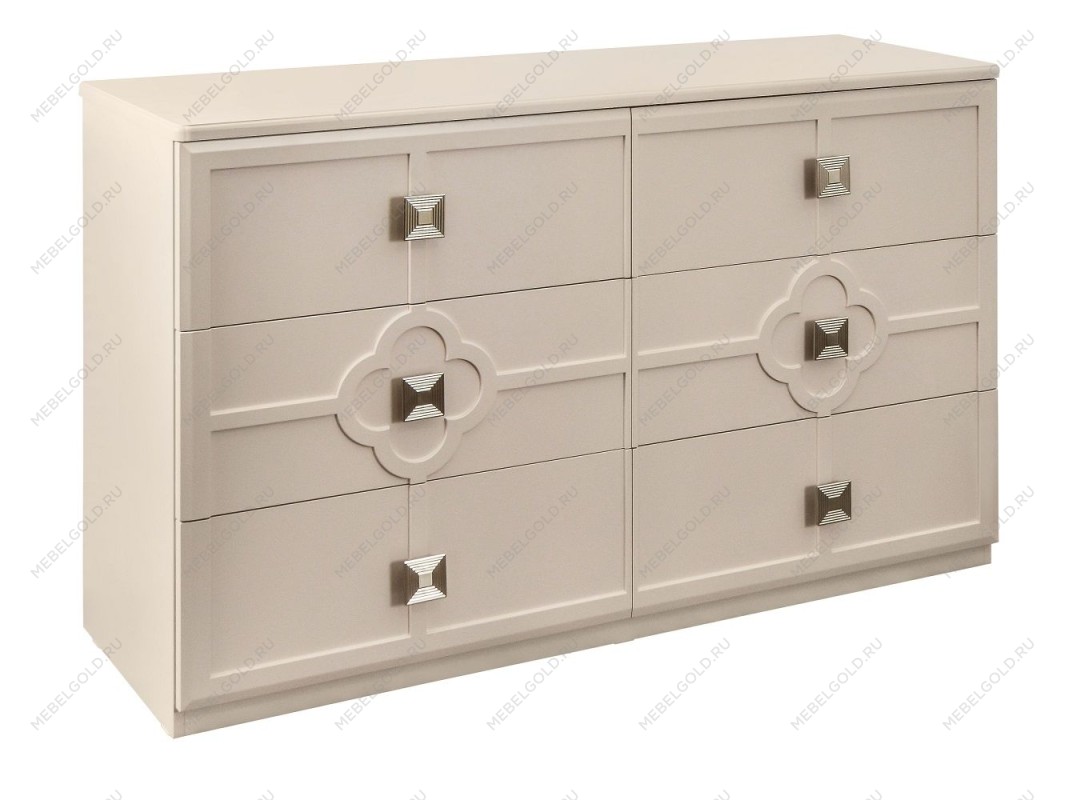 Комод Фелисия 6 ящиков мокко