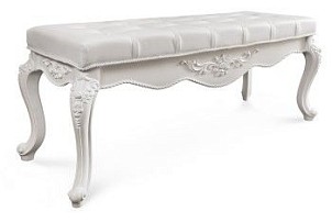 Банкетка Мишель белый матовый