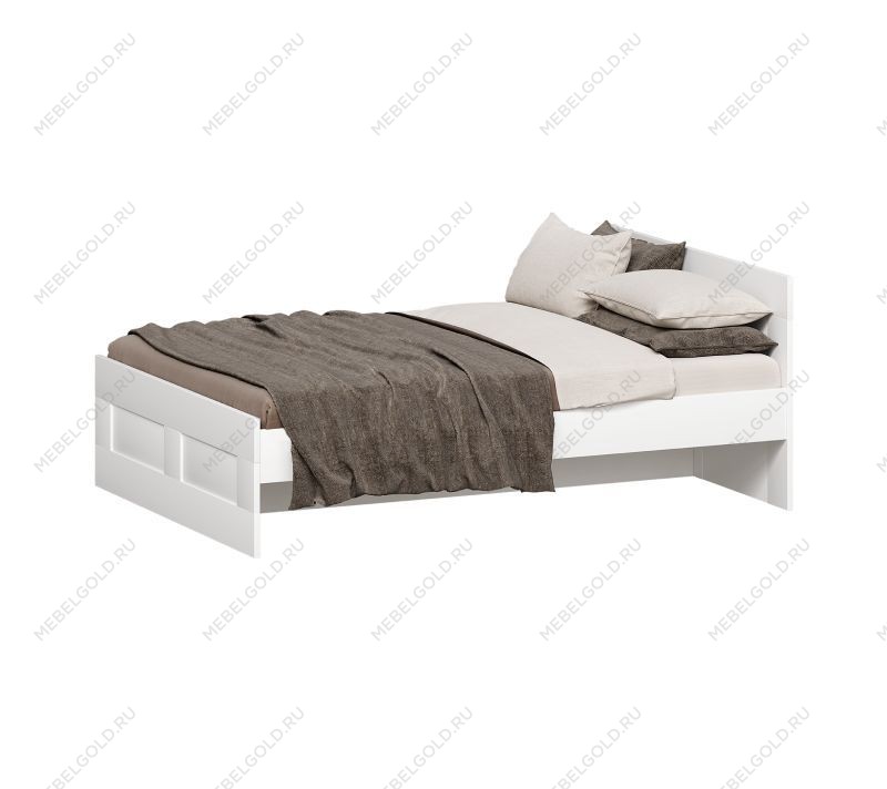 БРИМНЭС / СИРИУС кровать двойная ИКЕА / IKEA 140х200 белая | изображение 1