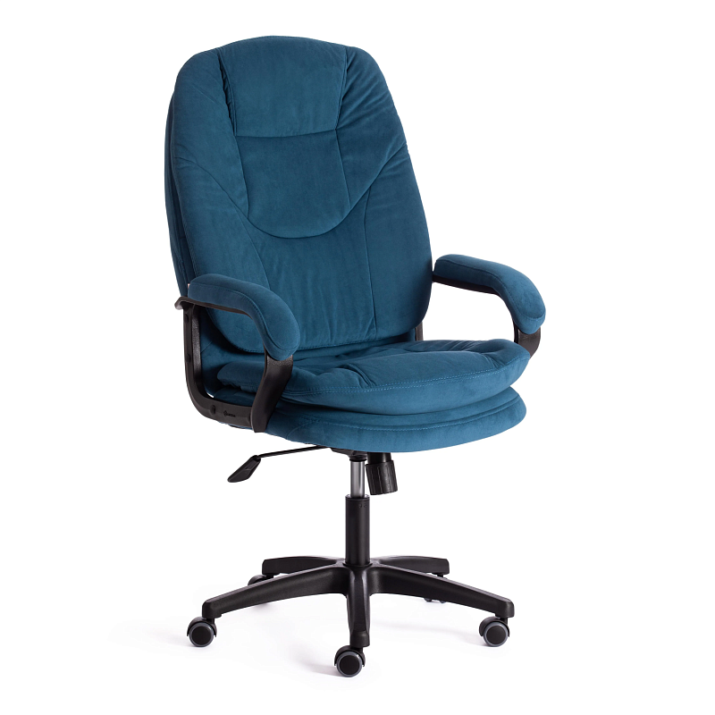 Кресло COMFORT LT (22), флок, синий, 32