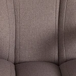 Кресло Trust (max), ткань рогожка Nice, мокко (серо-бежевая) | изображение 8