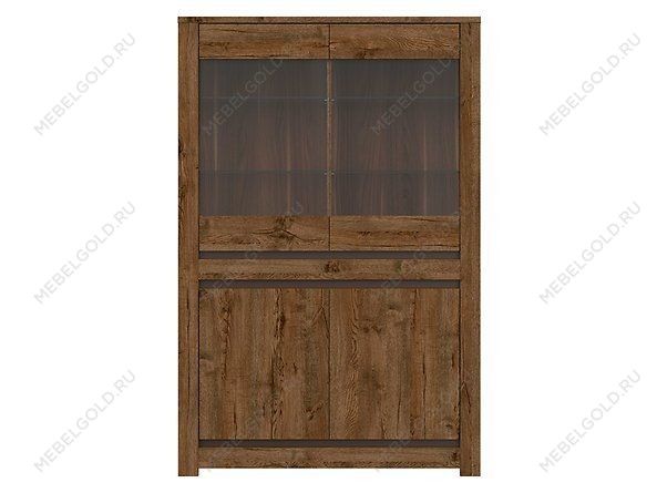 Шкаф с витриной Када REG2W2D