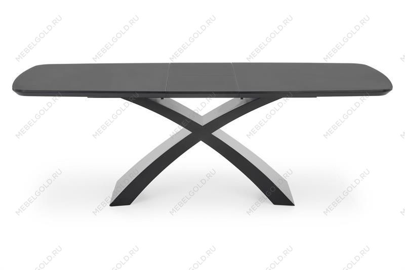 Стол обеденный Halmar SILVESTRO 180 раскладной (темно-серый/черный) | изображение 7