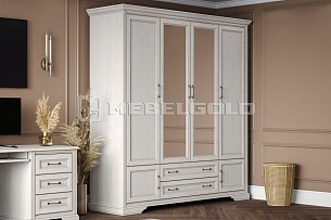 Шкаф Стилиус SZF6D2S (Лиственница сибирская)