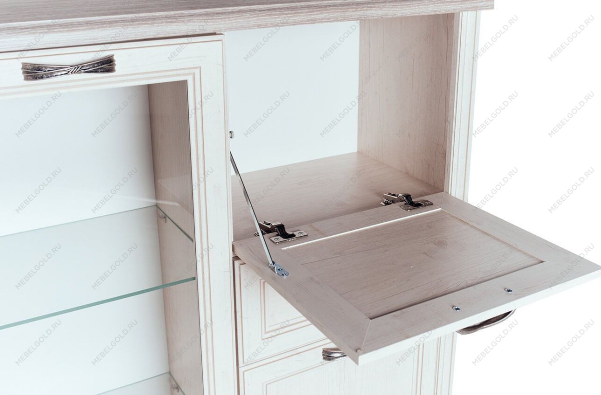 Шкаф с витриной Монако 1V2D1S | изображение 2