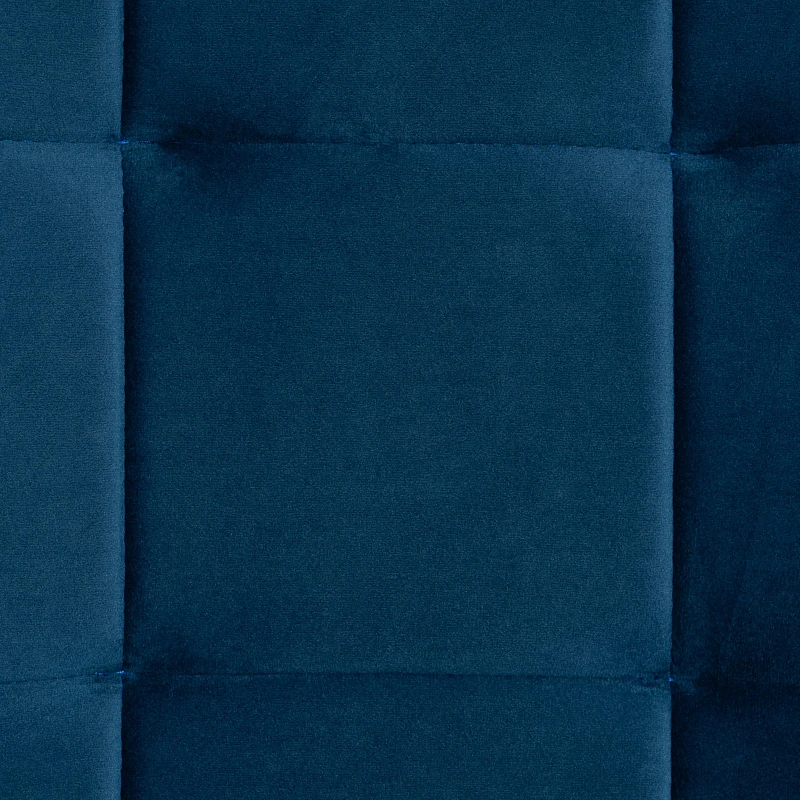 Стул обеденный Bari, LT, велюр, Dark blue (темно-синий), 41х55х89 см | изображение 8