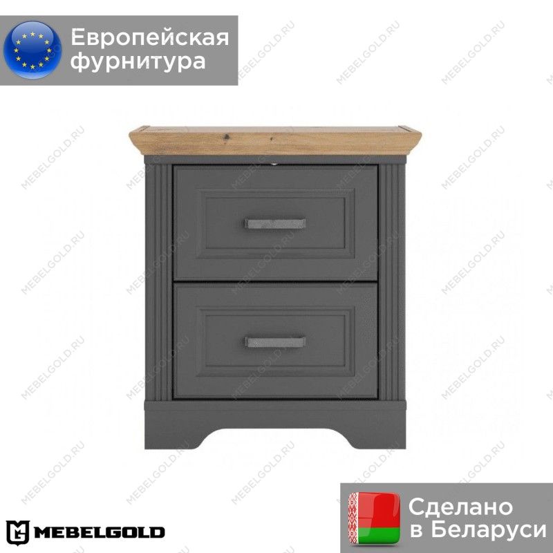 Тумба прикроватная Жасмин KOM2S | изображение 1