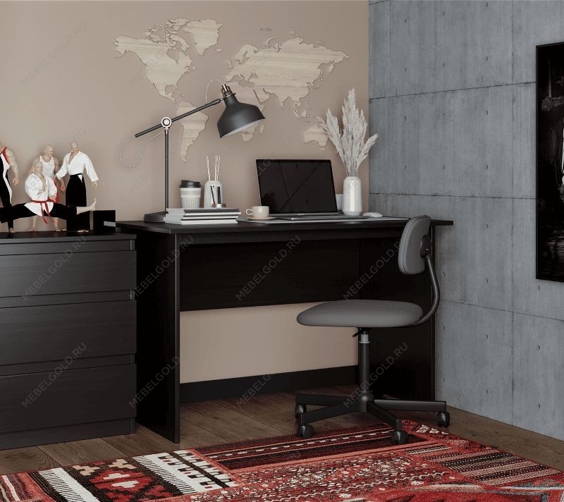 КАСТОР (KULLEN) стол письменный ИКЕА / IKEA 120х65 Дуб Венге | изображение 3