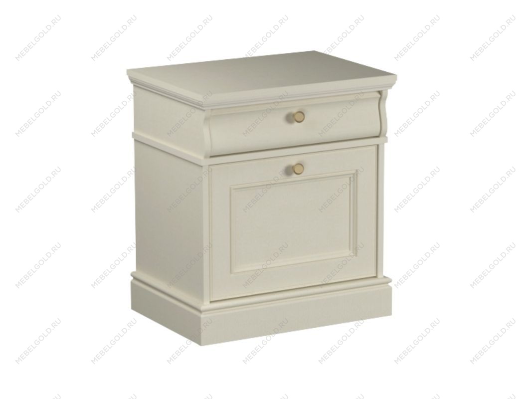 Тумба прикроватная, Сиена (550*405*625) Береза бежевая, 12313