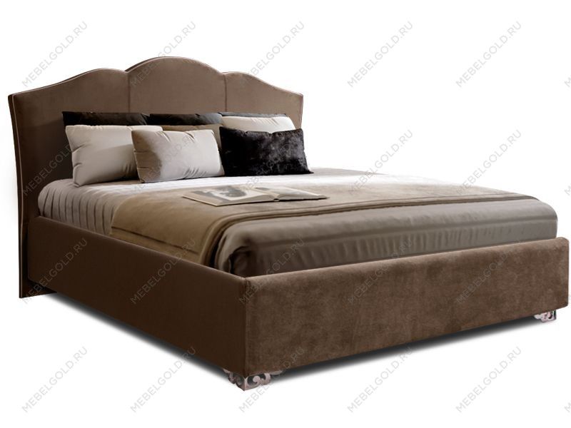 Кровать Лотос 1,4 м, с подъемным механизмом (шоколадный ликер) Sweet dreams ЛСКР140-1[3]