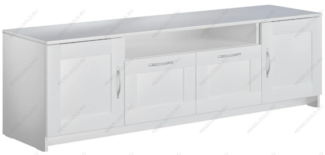 БРИМНЭС / СИРИУС тумба ИКЕА / IKEA 2 двери и 2 ящика 156х47 белая