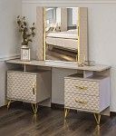 Зеркало Лара ППУ бежевый глянец | изображение 2