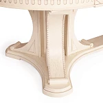 Стол VERSAL овальный, бук, мдф, 300 (350/400) х 110 х 78 см, бежевый патина | изображение 10