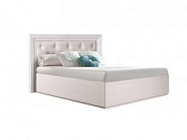 Кровать с мягким изголовьем с подъемным механизмом Амели дуб АМКР140-2[3]