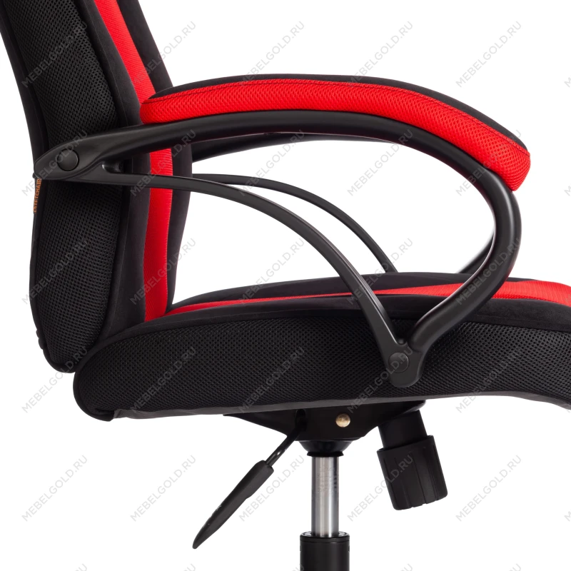 Кресло PILOT (24), флок/ткань, черный/черный/красный, 35/TW-08/TW-11 | изображение 11